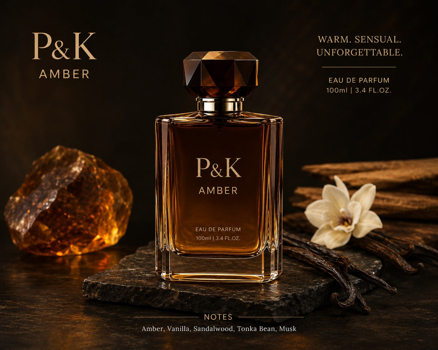 P&K Amber Perfume